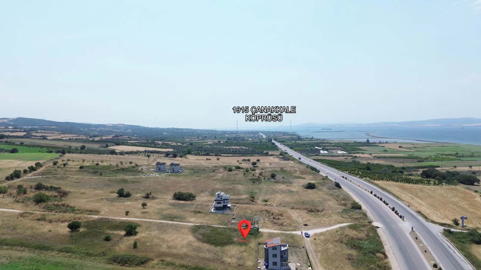 ÇARDAKTA FUL DENİZ MANZARALI ARSA