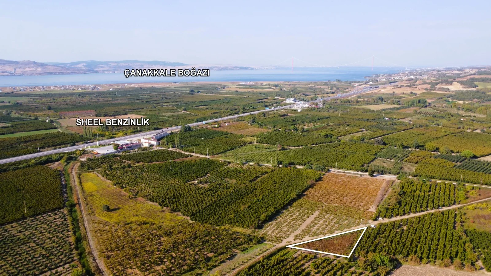 Çanakkale Lapseki Umurbey'de Satılık 581 m² Müstakil Hobi Bahçesi