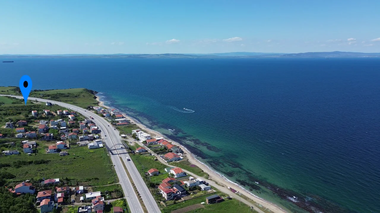 Çanakkale Lapseki Güreci Köyü’nde Satılık 20.409 m² Boğaz Manzaralı Yatırım Arazisi