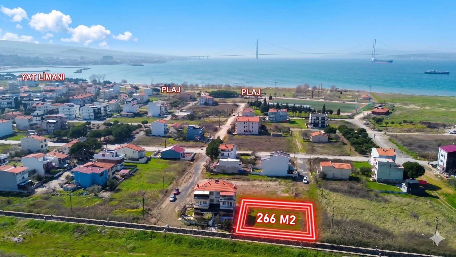 Çanakkale Lapseki Dalyan Mahallesi Satılık Arsa