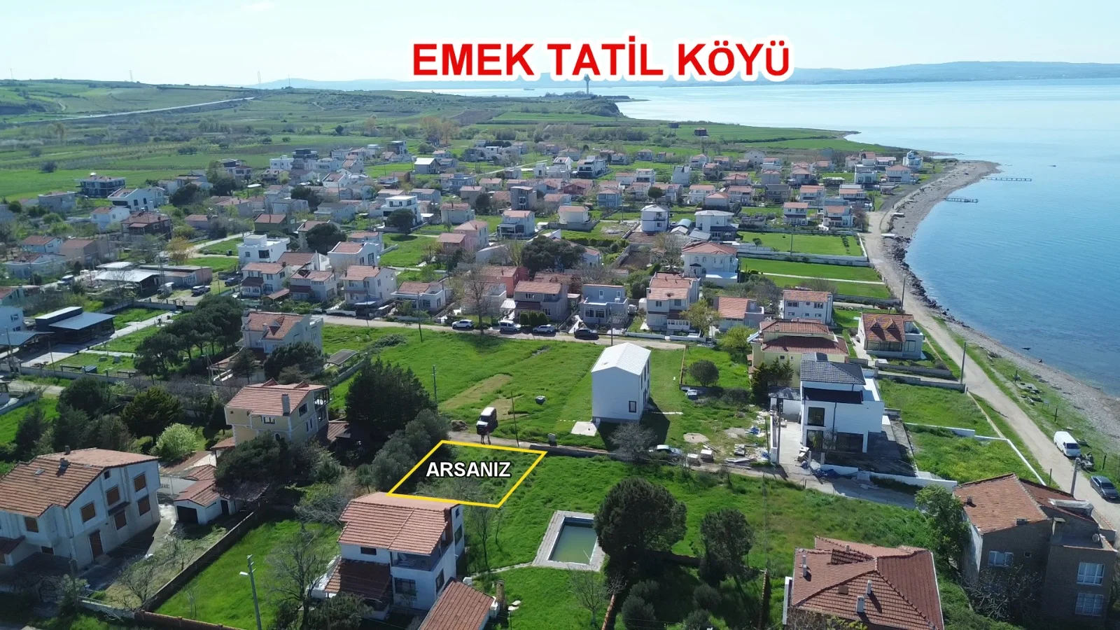 BU ARSA DENIZE SADECE 50 METRE MESAFEDE VE İMARLI